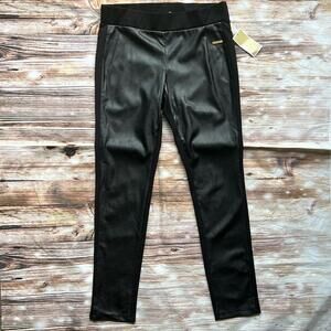 💙 MICHAEL Michael Kors FAUX leather leggings
